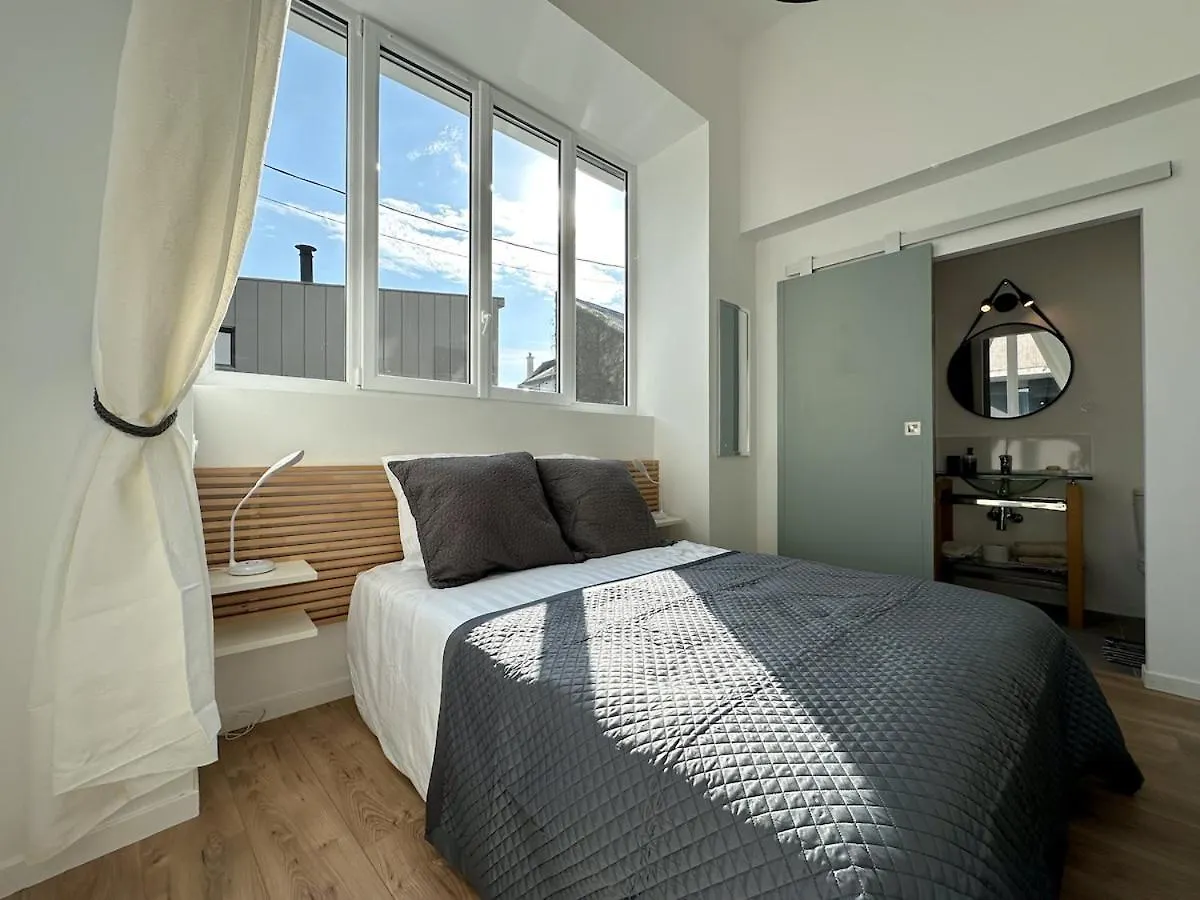 Daire Loft Spacieux Et Lumineux A 200M Du Scorff Lorient Fransa